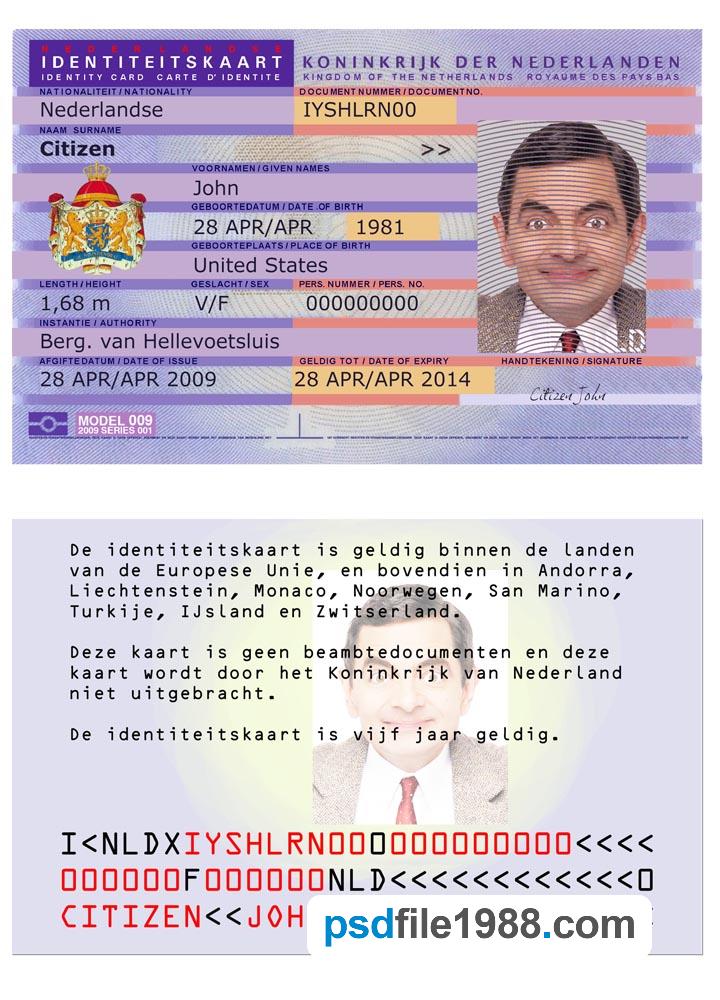 Netherland ID Version 2